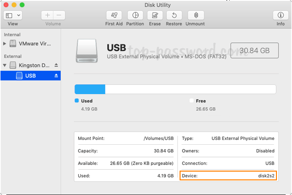 make usb boot for mac using a pc